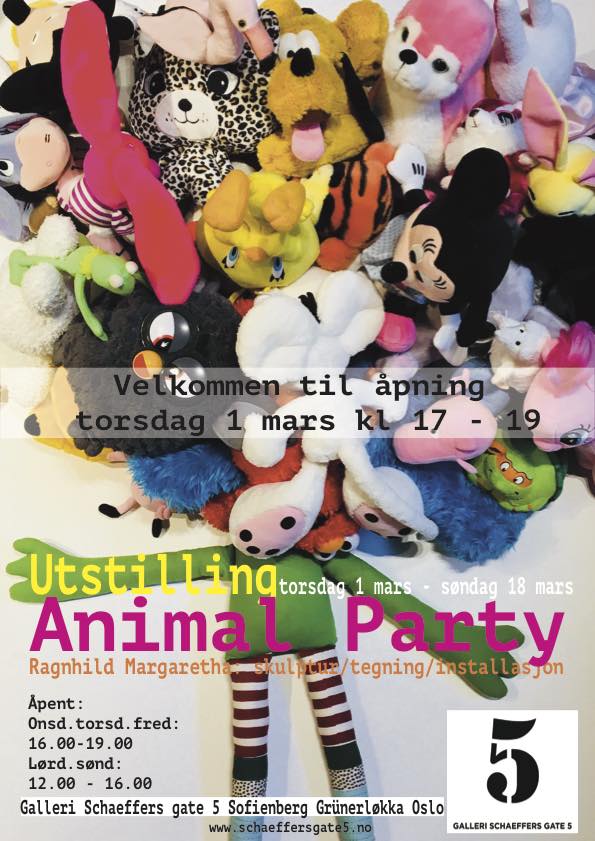 Animal Party Invitasjon